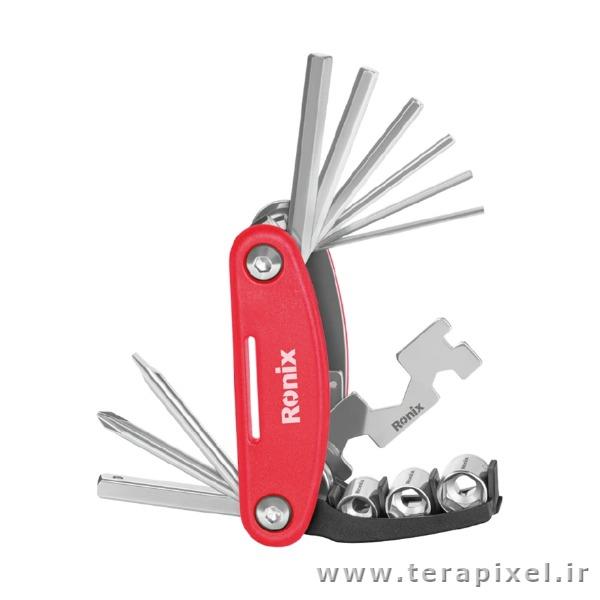 کیت سرویس دو چرخه 16 پارچه چاقویی رونیکس مدل Ronix RH-2090